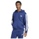 Adidas Ανδρική ζακέτα Essentials 3-Stripes Fleece Full-Zip Hoodie
